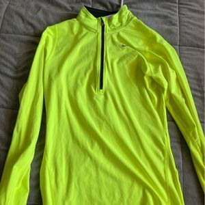 Nike quarter zip fitted top